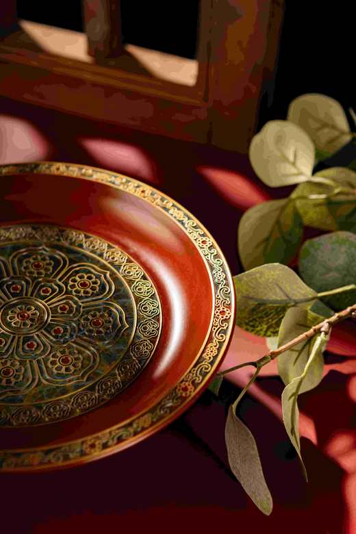 铜彩掐丝花瓶（8寸） 商品图11