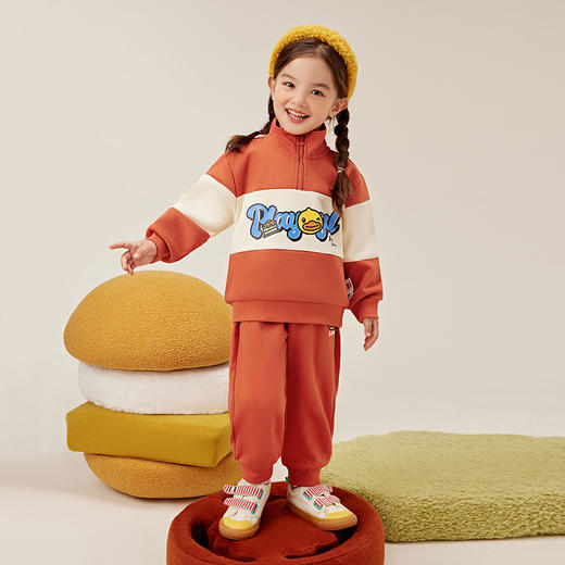 B.Duck小黄鸭童装春秋外服套装90-130 BF3581070 商品图4