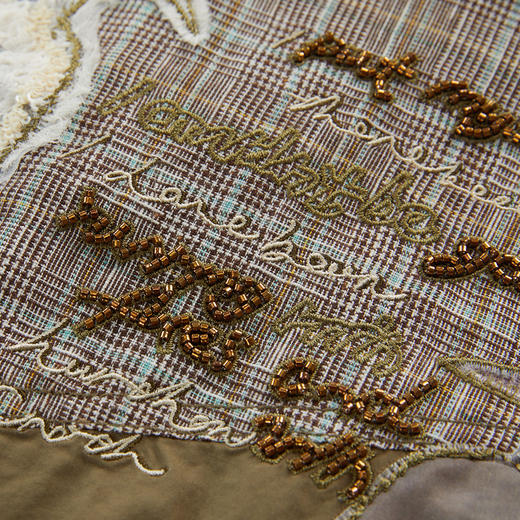 谜底格纹连衣裙短袖女2024秋新品复古猎装感短裙配腰带243ML1163 商品图3