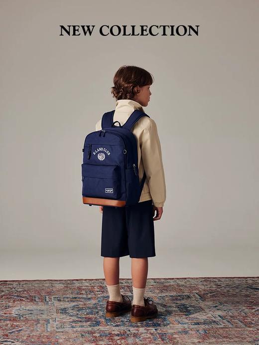 开学装备elandkids衣恋童装书包小学生男女童4-6年级防泼水超轻反光标书包 商品图2