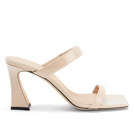 Giuseppe Zanotti 女士签名徽标高跟凉鞋 杏色 E400047001 商品图0