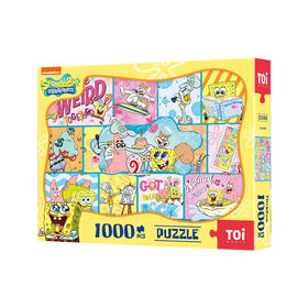 TOI 图益 TOI图益-海绵宝宝形象授权系列-《欢乐比奇堡》-1000片TUYC23086