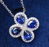 1.35ct 蓝宝石项链 商品缩略图1