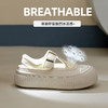 【上脚超软！！】CuckooBird魔术贴镂空小白鞋 轻盈柔软 俏皮减龄时尚百搭 防滑耐磨 舒适透气 商品缩略图2