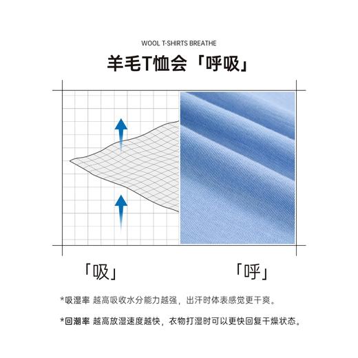 moolloo woolloo新一代夏季呼吸T恤女款圆领短袖 商品图4