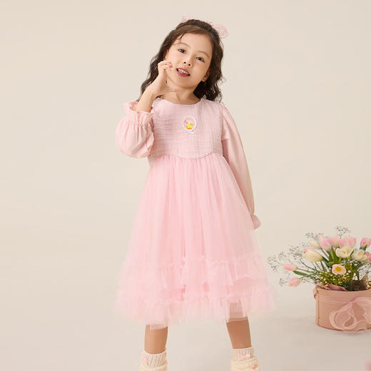 B.Duck小黄鸭童装春秋连衣裙105-150 FF3580050 商品图1