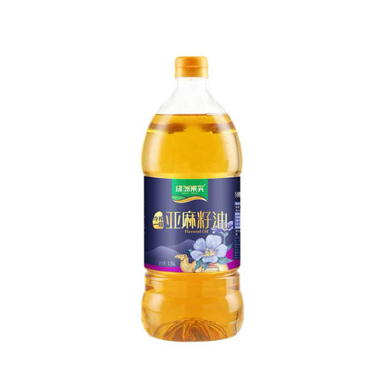 绿洲果实亚麻籽油  一级籽油 商品图1