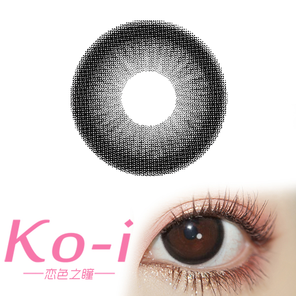 YDMOON 日抛体验两片装 西凉岁月 直径14.5mm日常美瞳 黑色