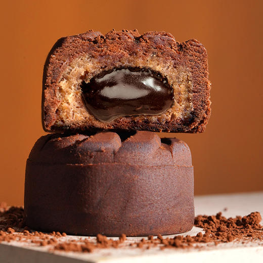 【广州酒家&Dove】巧芯意流心月饼礼盒400g8粒装 商品图2