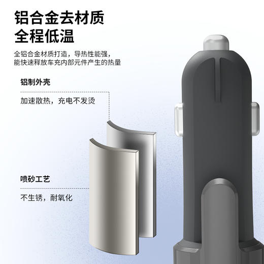 【北京专区】三合一车载安全充电器 商品图9