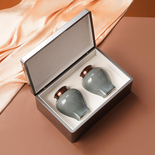 见喜【灰.实木烤漆 .小双瓷螺丝口】135元1套.整箱12套 商品图6