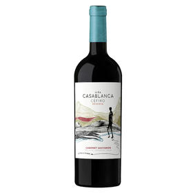 (瓶)卡萨布兰卡酒庄天逸珍藏赤霞珠红葡萄酒, 马泊山谷, 智利 Vina Casablanca Cefiro Cabernet Sauvignon,Maipo Valley DO, Chile