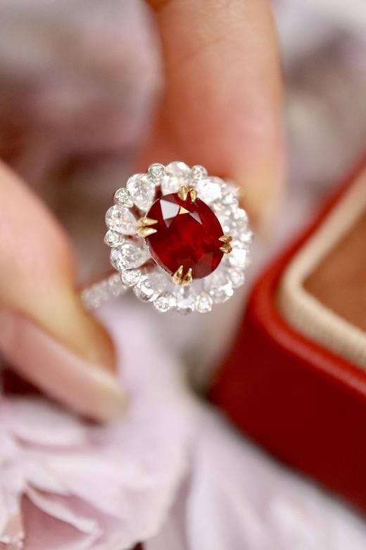 2.15ct 红宝石戒指 商品图1