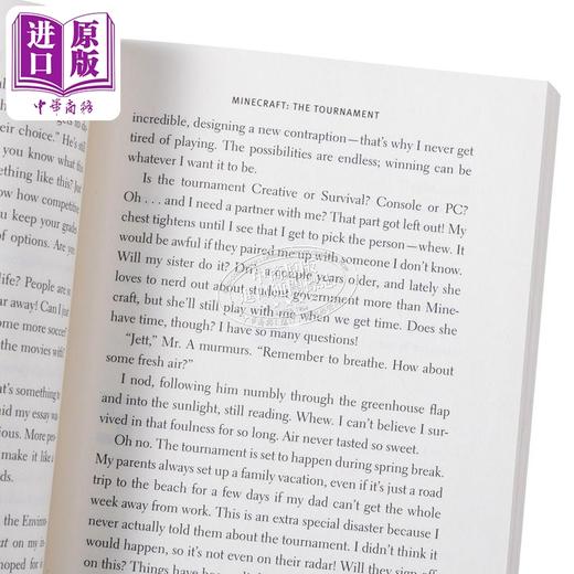【中商原版】我的世界 锦标赛 Minecraft: The Tournament An Official Minecraft Novel 英文原版 DaVaun Sandersv 小说 商品图3