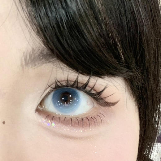 wecute 马耳他蓝 半年抛 两片 14.2mm 参考着色 13.4mm 基弧 8.6 含水 38% 新锐国货 商品图1