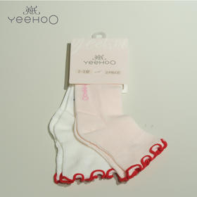英氏-鞋袜类（春）D0英针四季袜(2双装) 微粉色