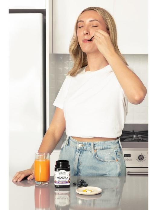 新增巴恩麦努卡蜂蜜 MGO300+ ！礼盒装送礼极好❗【🇦🇺澳洲进口Barnes Naturals巴恩天然蜂蜜】多款可选！全家老少的肠胃呵护专家！以蜜代糖！ 养胃润肠/润嗓润fei！ 商品图5