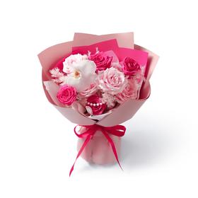 鲜花花束：玫瑰之约（不单独配送，随蛋糕送达）