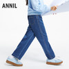 女童弹力莱卡牛仔直筒单裤新款安奈儿童装实体店同款AG436615 商品缩略图2