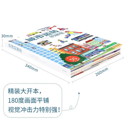 3-8岁 【法国引进】耕林童书馆：好多好多的交通工具儿童3d立体翻翻机关书城市飞机宇宙地球大工地运转的秘密 商品图12