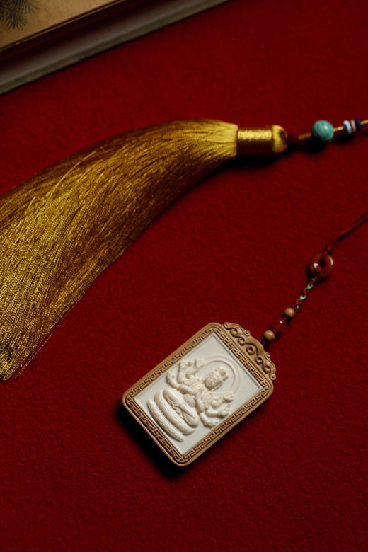 【青山特惠】老山檀·鹿角【八大守护神】本命佛挂件 吊坠 s33 商品图5