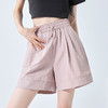 夏季【速干休闲短裤】高腰显瘦运动女裤 抽褶工装裤高腰A版型短裤 商品缩略图2