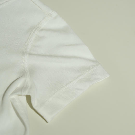 英氏-内衣类（夏）G3丝麻白提短襟蛤英氏白66CM 商品图3