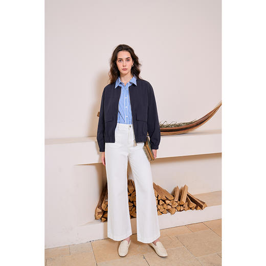 【周四精选福利】Heydress双面穿夹克女秋季户外休闲圆领宽松运动时尚短款外套上衣 商品图2