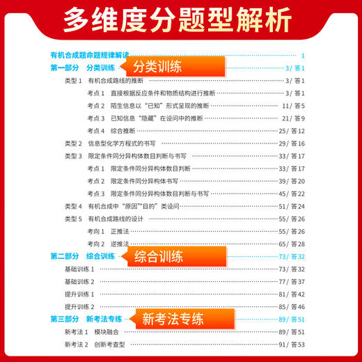 天利38套 2025高考题型 化学 有机合成题(北京天利考试信息网编) 商品图3