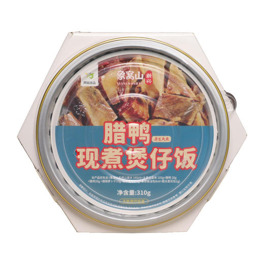 象窝山生晒腊鸭腊肉煲仔饭 310g/*4盒装6盒装 商品图3