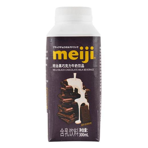 明治黑巧克力牛奶饮品300ml/瓶 商品图1