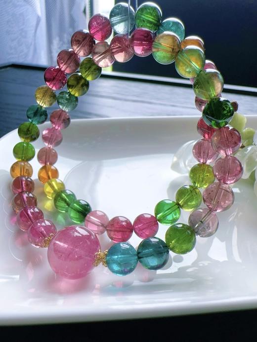 32.3g 7.1mm 碧玺手链 商品图2