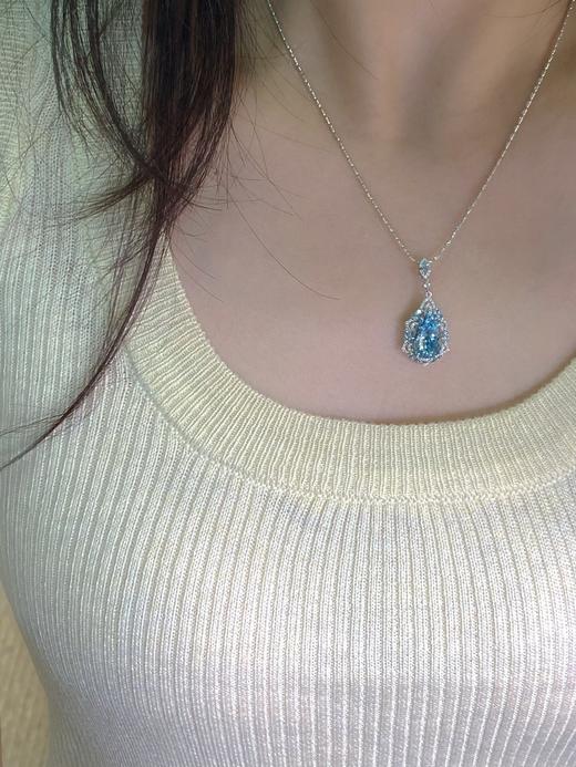 2.42ct 海蓝宝吊坠 商品图4