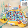 【在家体验钓鱼乐趣，寓教于乐】儿童电动旋转磁性钓鱼玩具 早教亲子互动 灯光音乐旋转大号钓鱼盘 吸引孩子钓鱼的兴趣 搭配动感音乐让孩子在欢乐中钓鱼-QQ 商品缩略图10