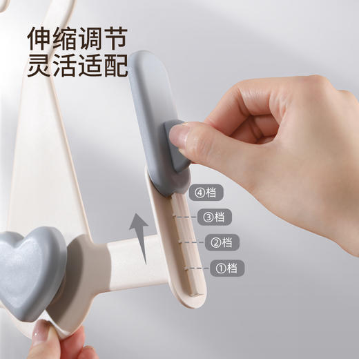 FaSoLa儿童可伸缩晒鞋架多功能阳台衣架晾鞋挂钩可叠挂收纳挂鞋架 商品图1