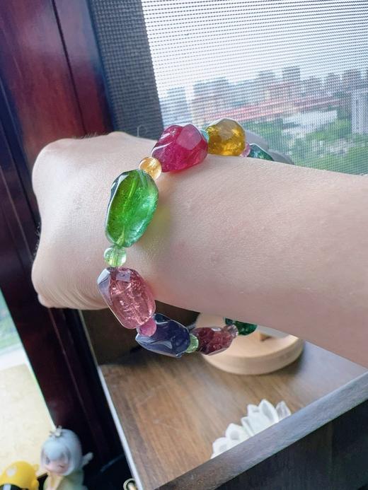 23.81g 原石碧玺手链 商品图8