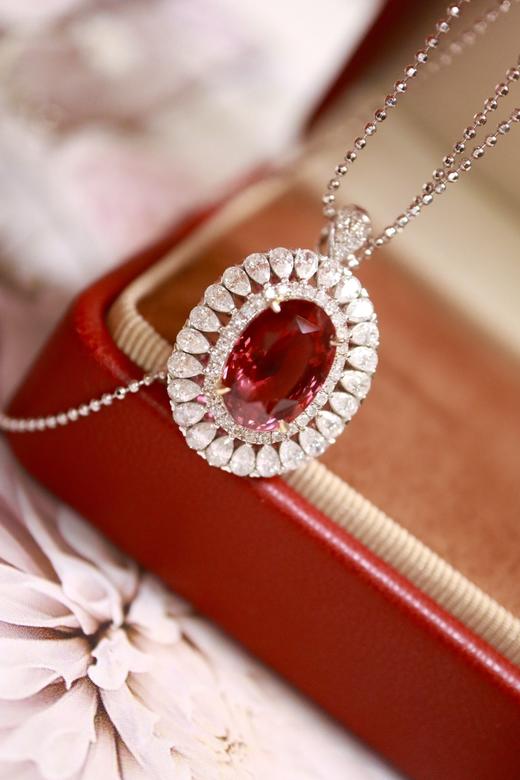 4.08ct 红宝石戒指吊坠 商品图5