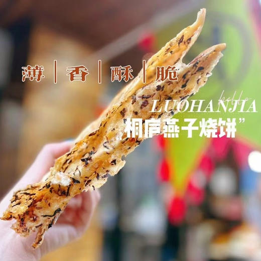 燕子烧饼梅干菜肉烧饼锅盔预制菜速食早餐零食小吃薄酥脆饼 商品图2