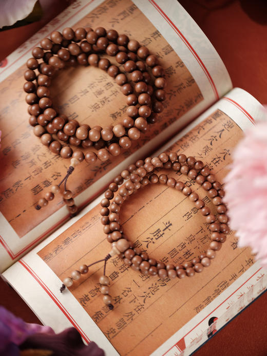 情侣款｜老山檀108颗多圈手串【器悟雅玩】 商品图3