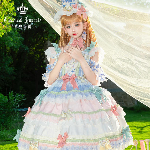 【全款预售】安东尼蛋糕日常OP 仲夏/半夏 古典玩偶 Lolita【2025年5月31日起发货】 商品图5