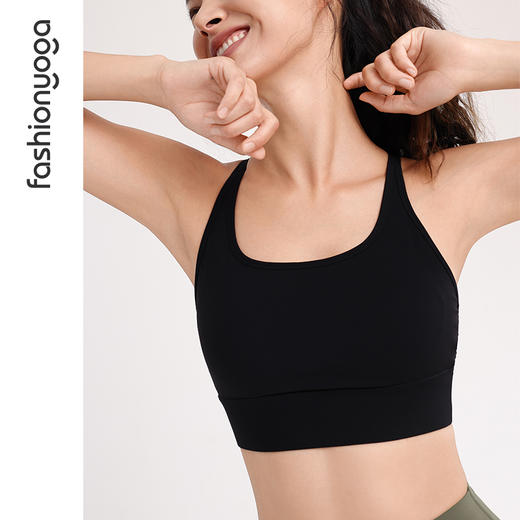 凡圣瑜伽圆领镭射运动BRA  FY14162 商品图5