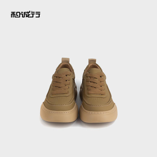 和诚行 2024秋冬新款厚底时尚休闲鞋男经典百搭板鞋运动鞋0551163 商品图2