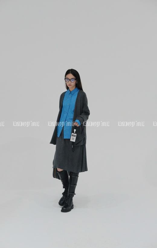 【门店同款】ENJOY秋季less is more大口袋针织开衫 158946218 商品图3
