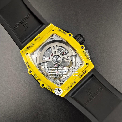 NOOB Maker定制版，私人定制版‼️【 HUBLOT 】宇舶 2023大黄蜂奇迹新款之好色之徒陶瓷顶级复刻 宇舶 HUBLOT 恒宝计时款SPIRIT OF BIG BANG系列腕表 商品图14