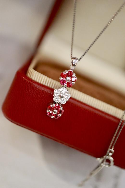 0.3ct 红宝石吊坠 商品图2