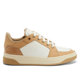 Giuseppe Zanotti 女士金属签名徽标低帮休闲运动鞋 混色 RS40006002