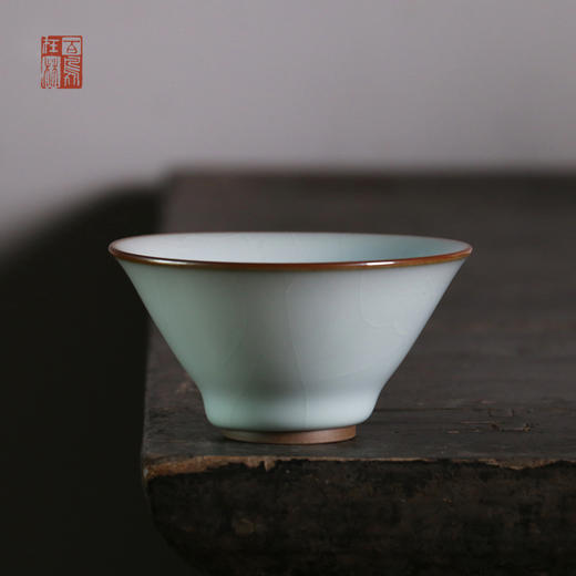 绪文云破斗笠杯 商品图0