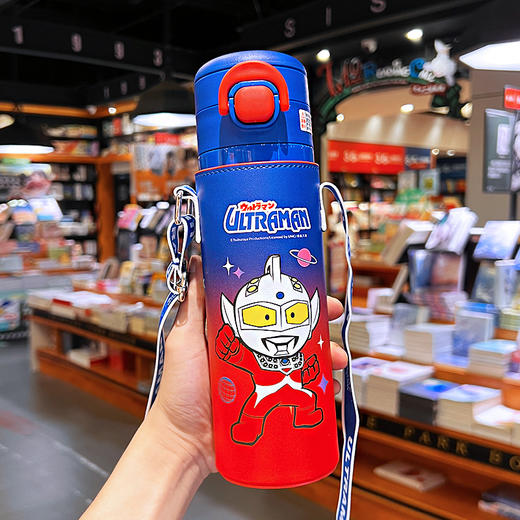 【开学季~迪士尼系列双饮保温杯】蜘蛛侠儿童吸管保温杯 男孩高颜值316不锈钢双饮水杯 学生便捷杯子 爱莎公主 史努比 女生保温杯-QQ 商品图10