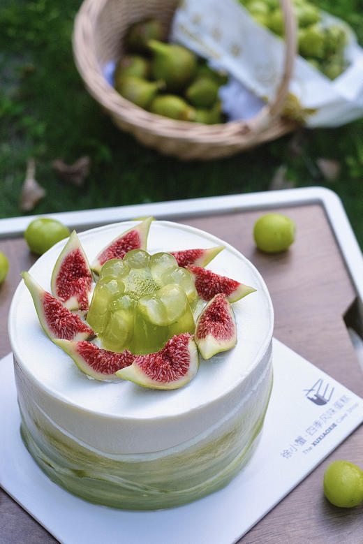 【伯爵青提无花果】4层蛋糕胚3层夹心～ 商品图1