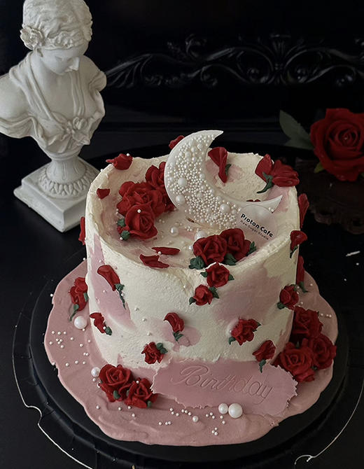 女神女生生日玫瑰浪漫蛋糕 商品图0